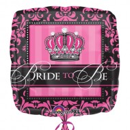 Bride to Be Crown Hen Party Bridal Shower Balloon